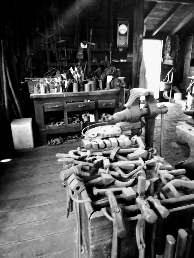 Iron Shop Photograph by Melissa Dubois Fine Art America