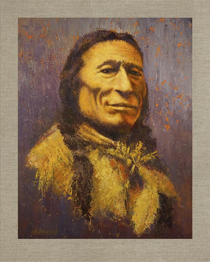 Iron Tail, Lakota Painting by Mark Kashino