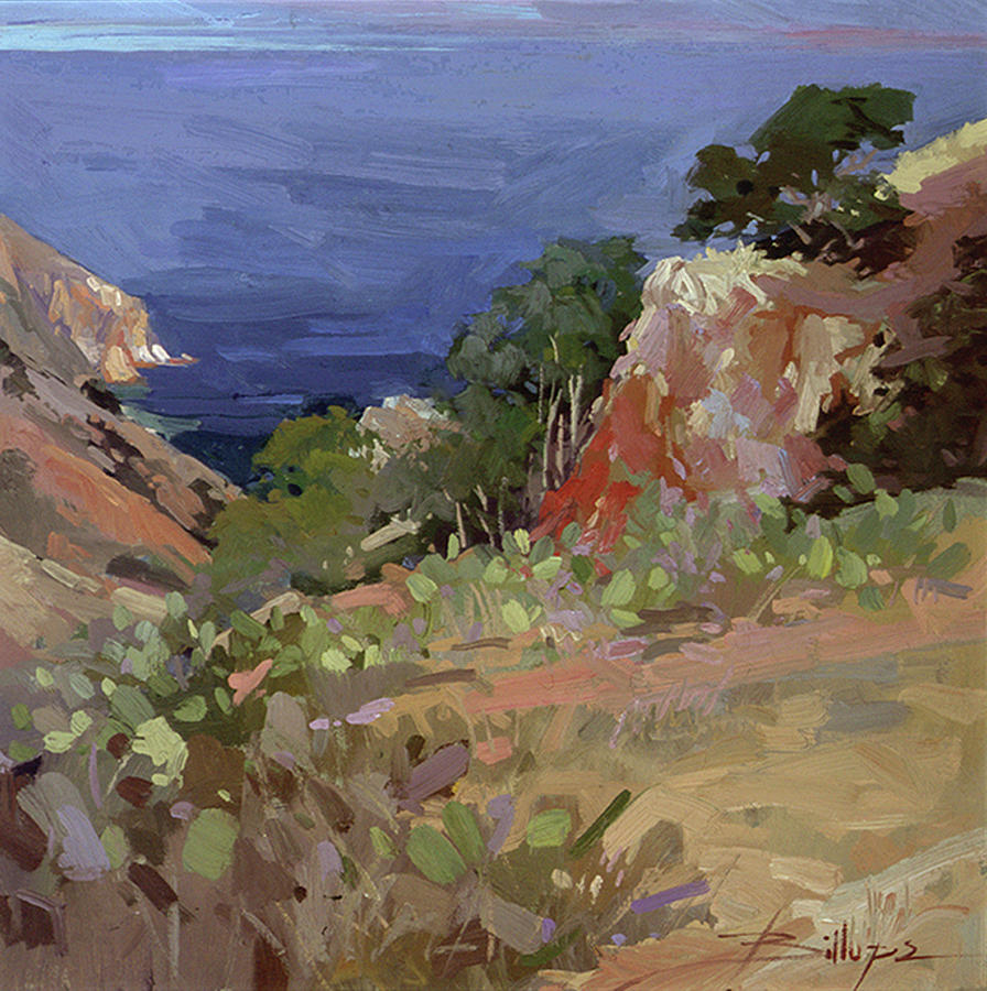 Betty Billups Painting - Ironwoods at Goat Harbor by Betty Jean Billups Betty Billups Painting - Ironwoods at Goat Harbor by Betty Jean Billups