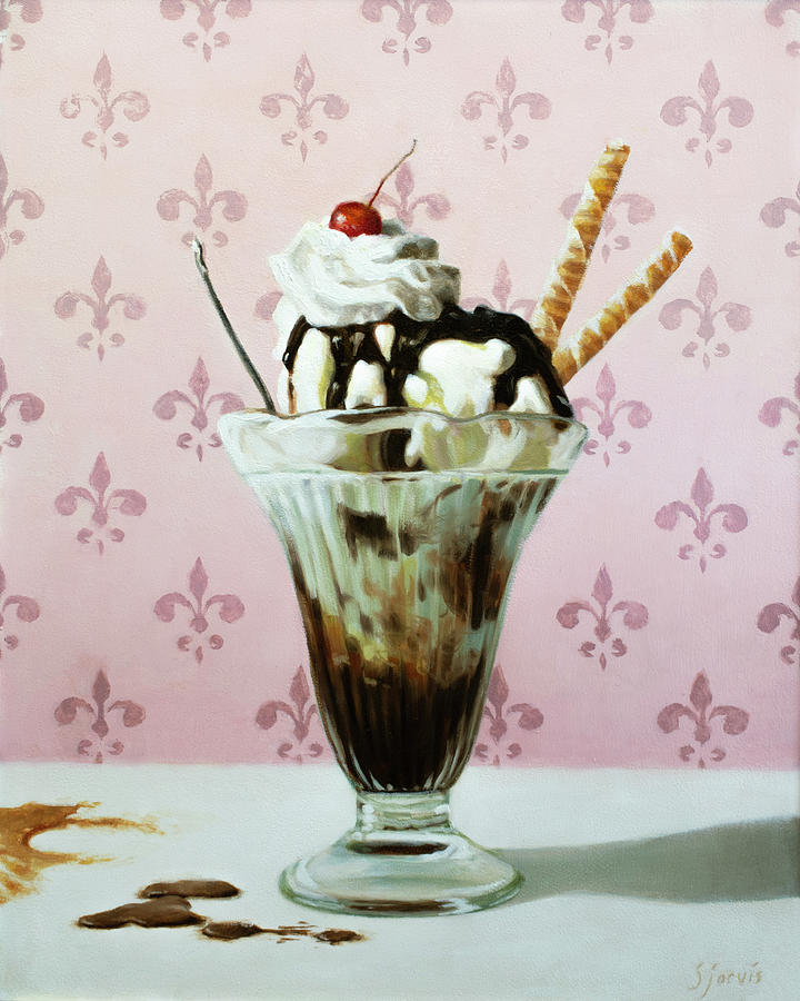 Ice Cream Painting - Irresistable by Susan N Jarvis