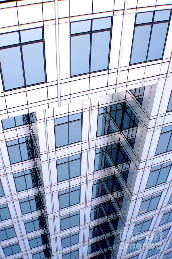 Irvine California glass skyscraper Photograph by Gunther Allen