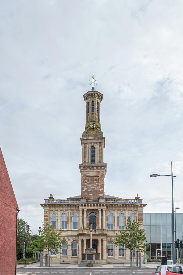 Irvine Town Hall North Ayrshire Scotland Photograph by Jim McDowall Pixels