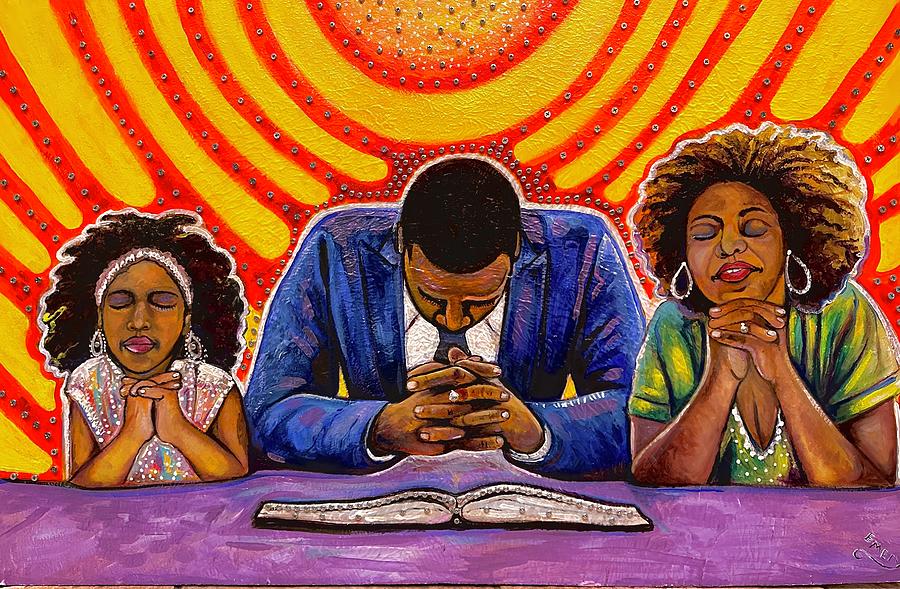  Time To Pray Painting by Emery Franklin