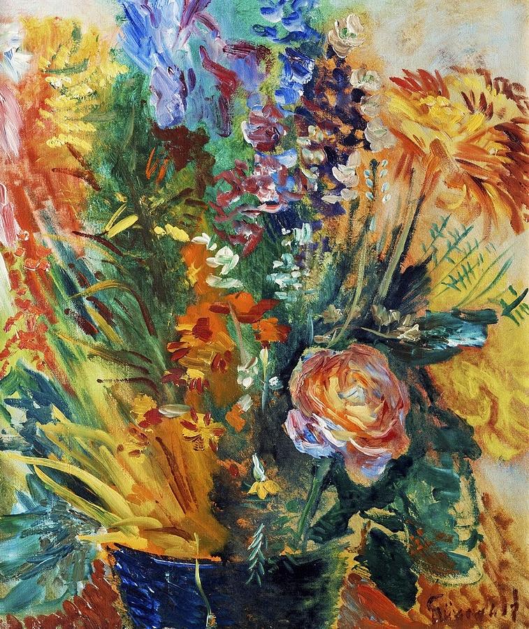 Isaac Grunewald  Still Life  Flowers 9 Painting