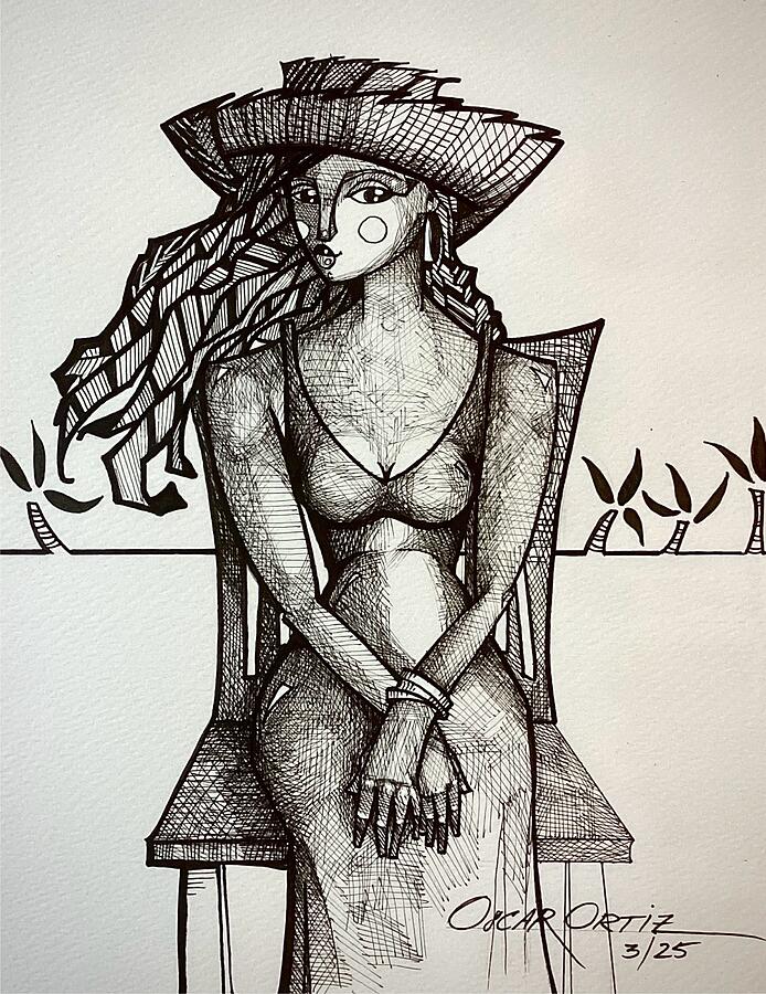 Isabela Painting by Oscar Ortiz Isabela Painting by Oscar Ortiz