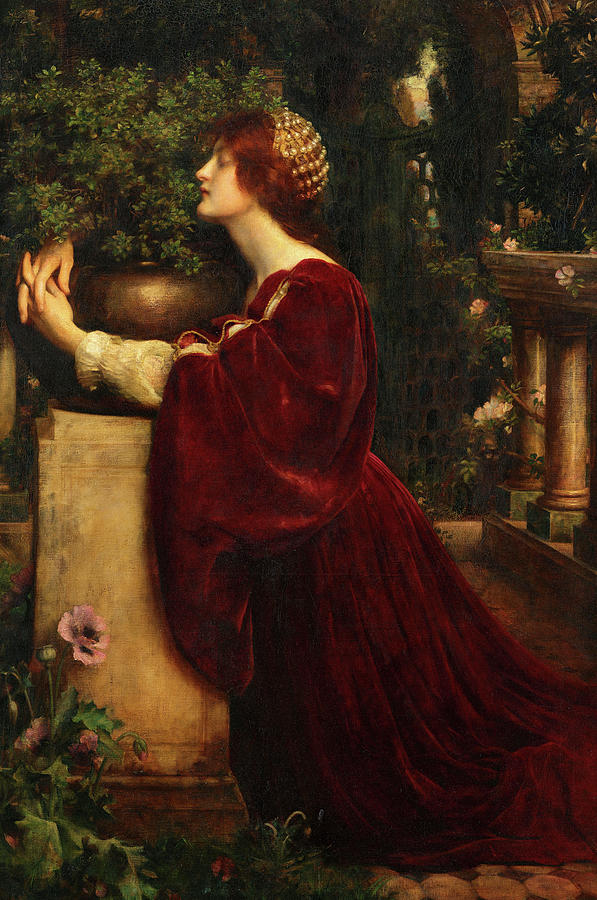 Isabella and the Pot of Basil Poem by Arthur Trevethin Nowell