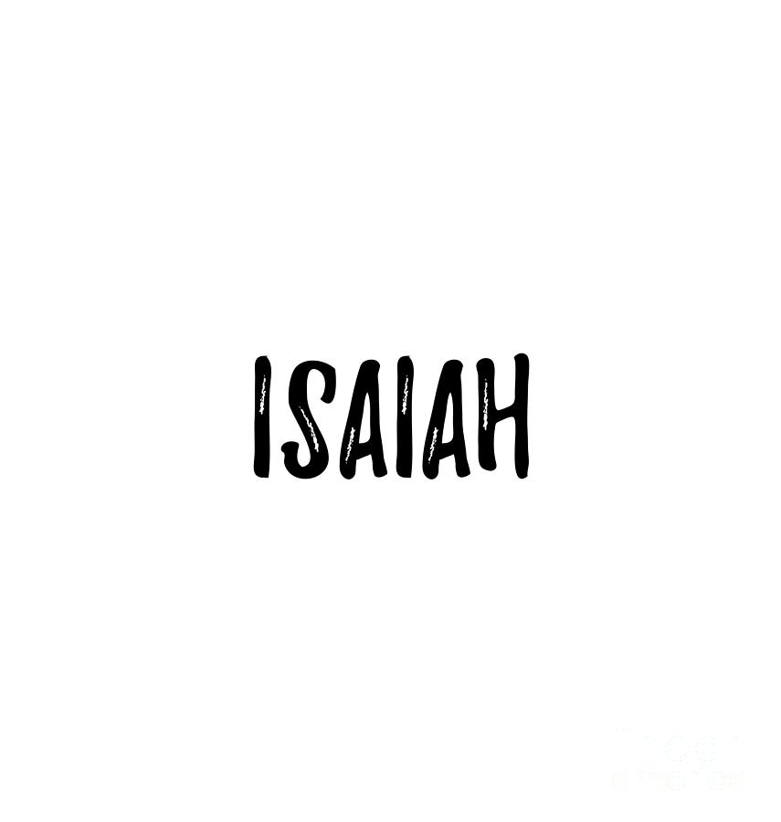 Isaiah Digital Art - Isaiah by Jeff Creation