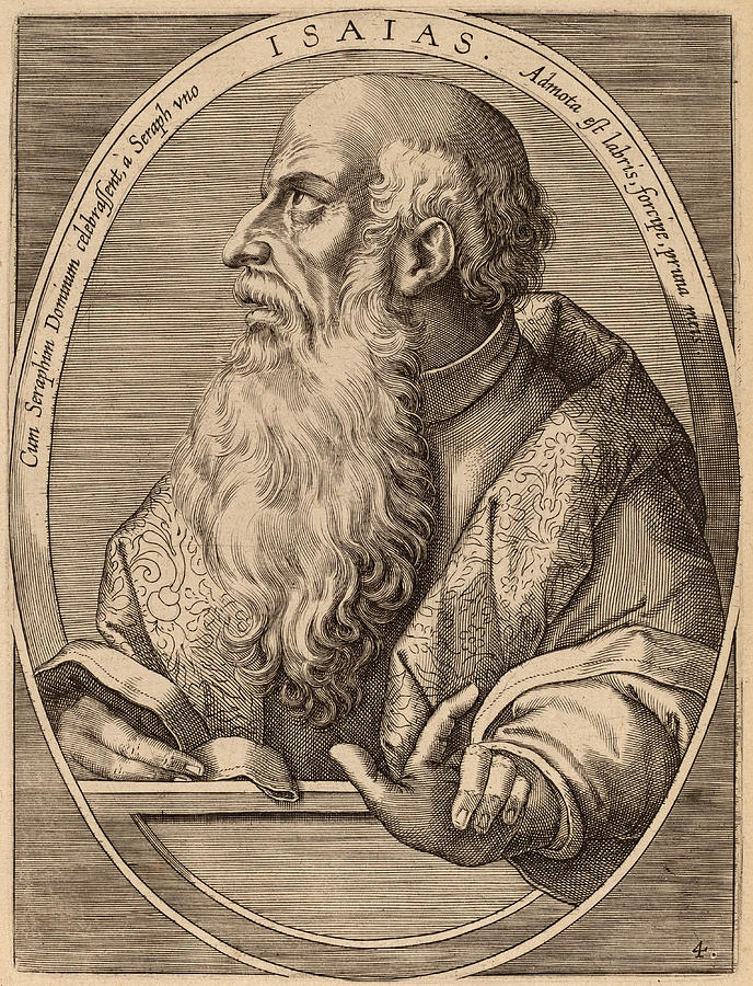 Isaiah Drawing by Theodor Galle