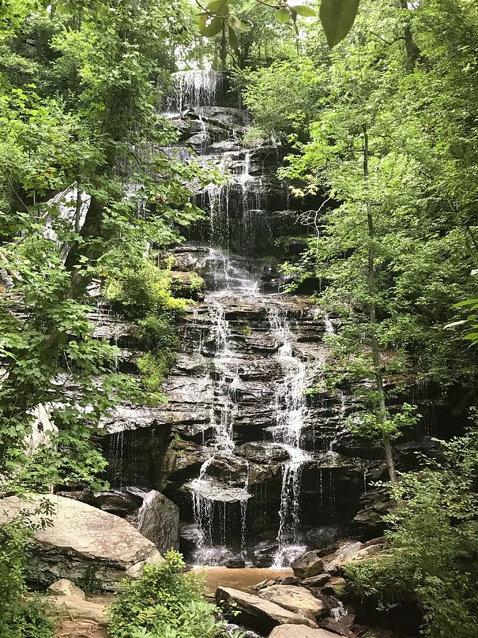 Isaqueena Waterfalls Photograph by Amy Scheer - Fine Art America