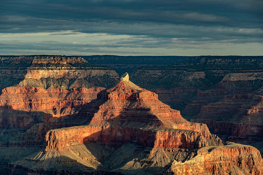 Isis Temple in Grand Canyon at Mather Point Photograph by Tom Clark ...