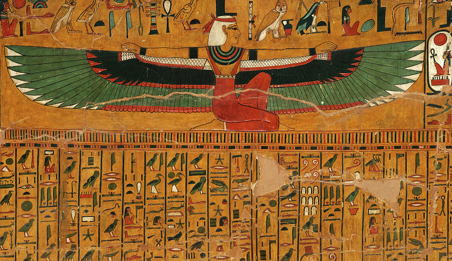 Isis Painting - Isis, The Tomb of Seti I, Sarcophagus Room by Egyptian History
