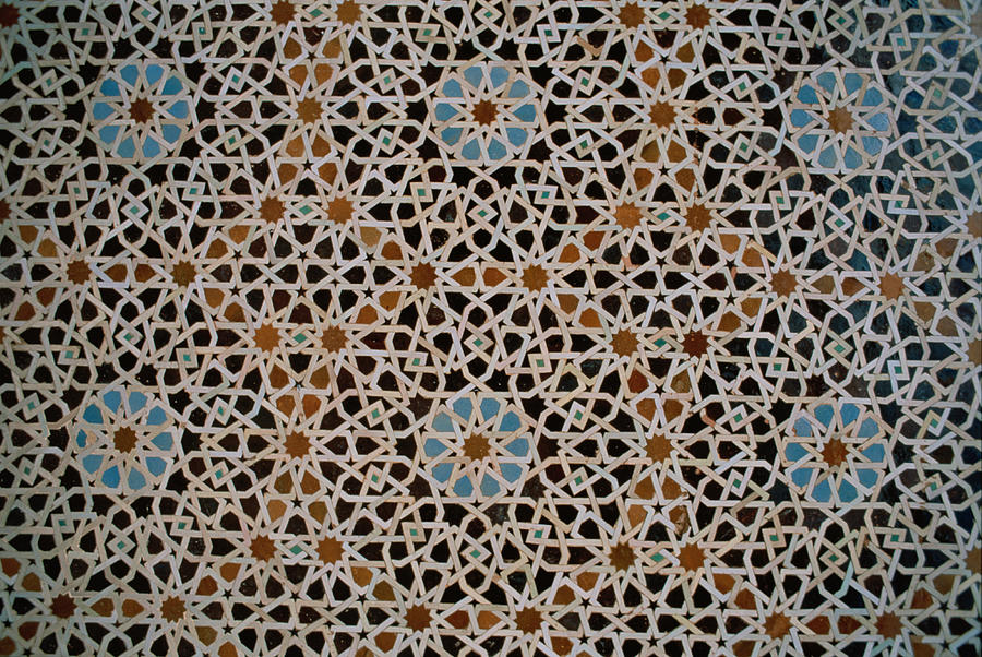 Islamic Tile Pattern Photograph by Eric Van Den Brulle