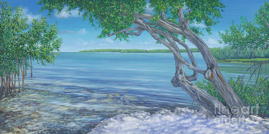 Islamorada Mangroves Painting by Danielle Perry