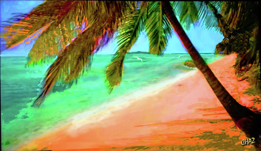 Island Beach Painting by CHAZ Daugherty