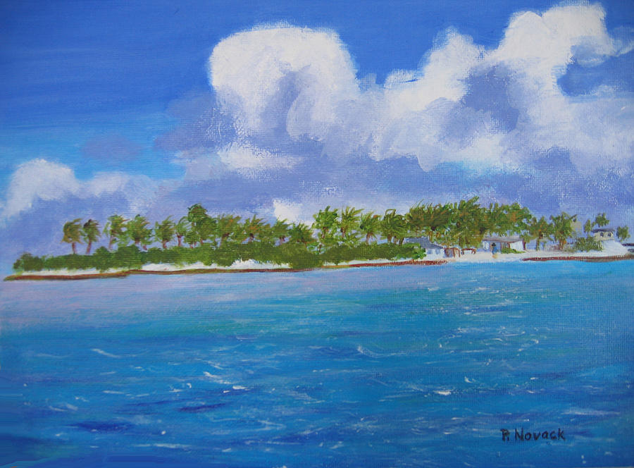 Island Breeze Painting by Patricia Novack