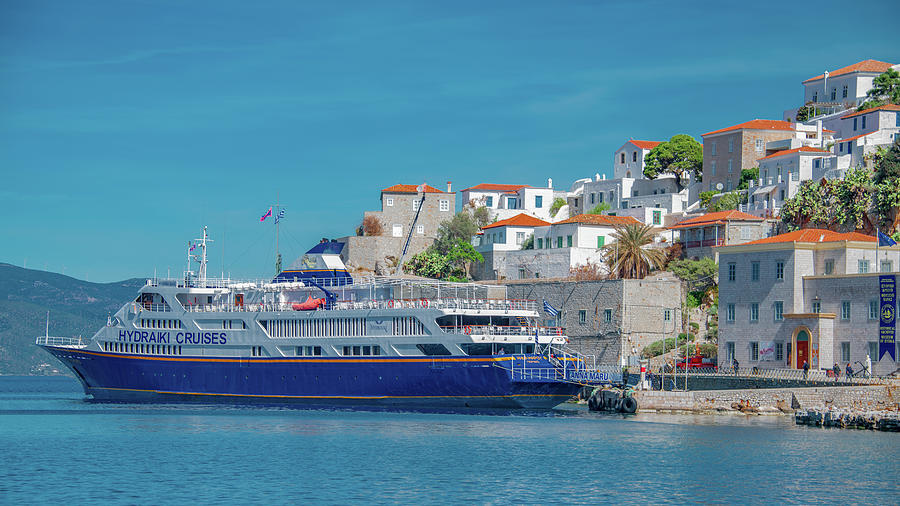 Island Cruise, Greece Photograph by Marcy Wielfaert