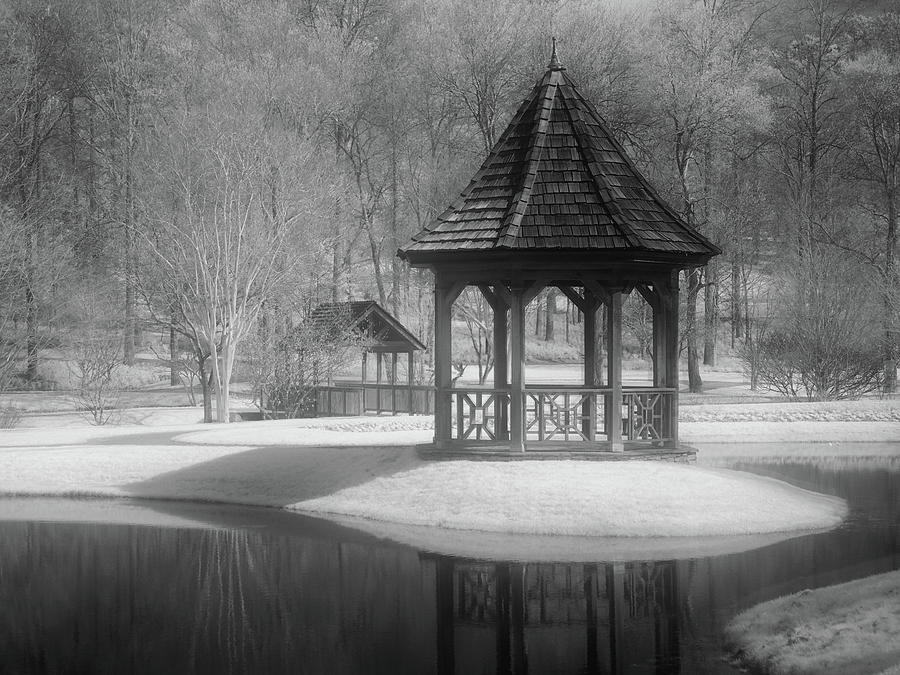 Island Gazebo Digital Art by Helen Bradshaw - Fine Art America