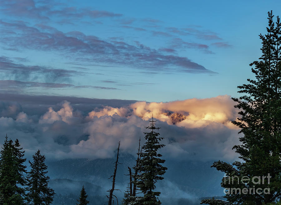 Island in the Clouds 2.8139Lu Photograph by Stephen Parker - Fine Art ...