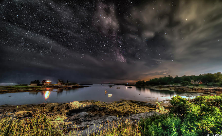 Island Night Sky Photograph by Richard Bean