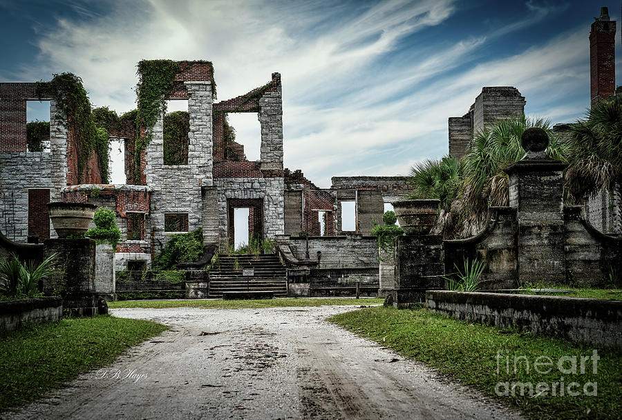 Island Ruins 1 Photograph by DB Hayes