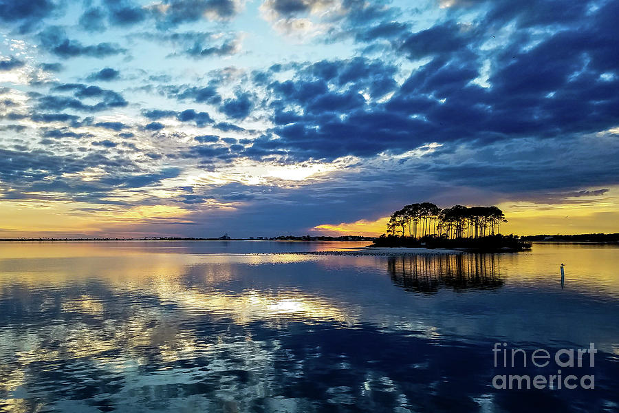 Island Sunset, Perdido Key, Florida Photograph by Beachtown Views