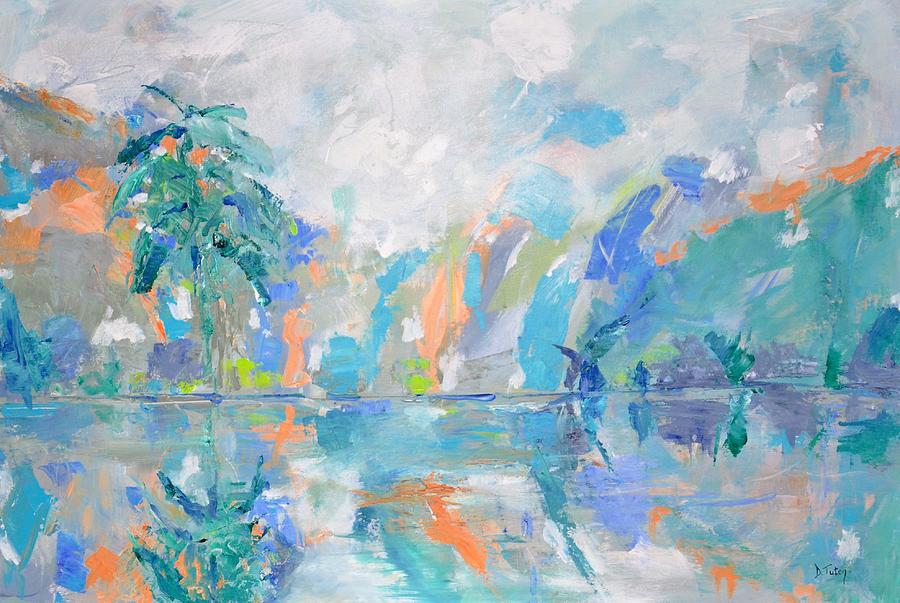 Island Vibes Painting by Donna Tuten