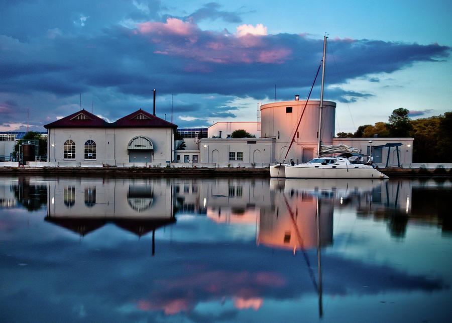 Island Water Treatment Plant Photograph by Brian Carson