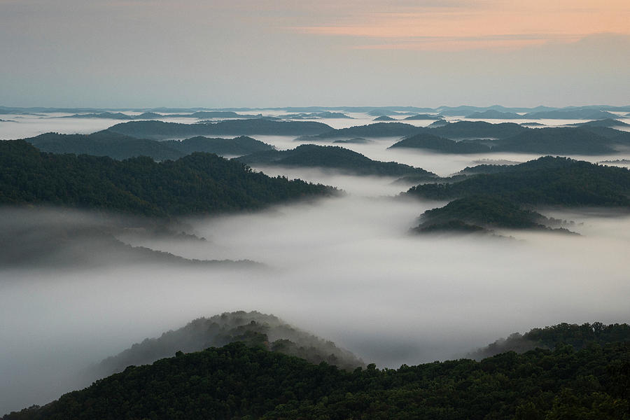 Islands in the Mist Photograph by Cris Ritchie