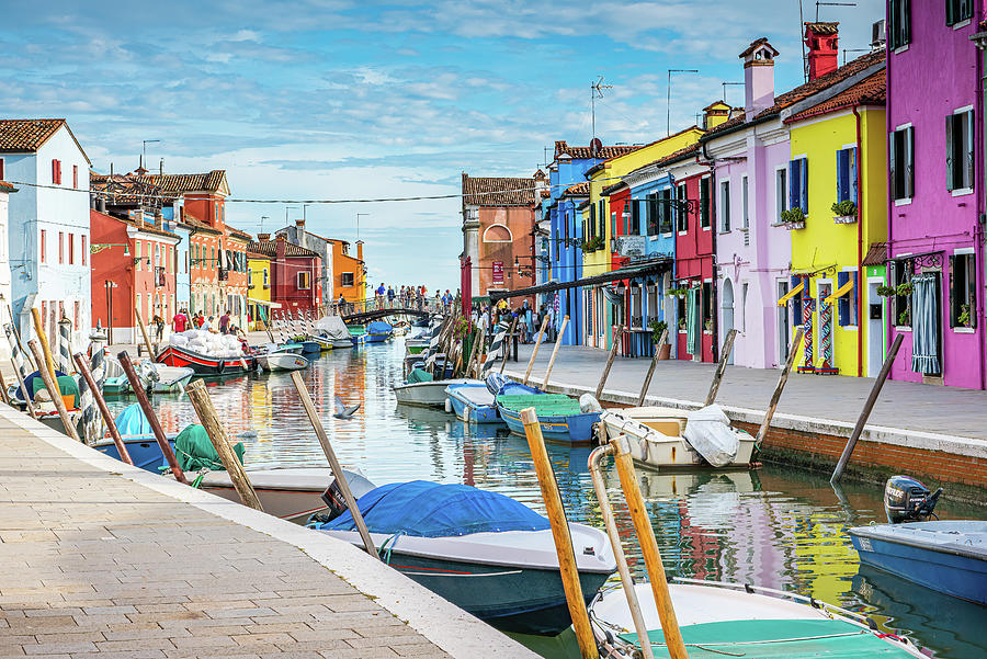 Venice Photograph - Isle of Burano by Marla Brown