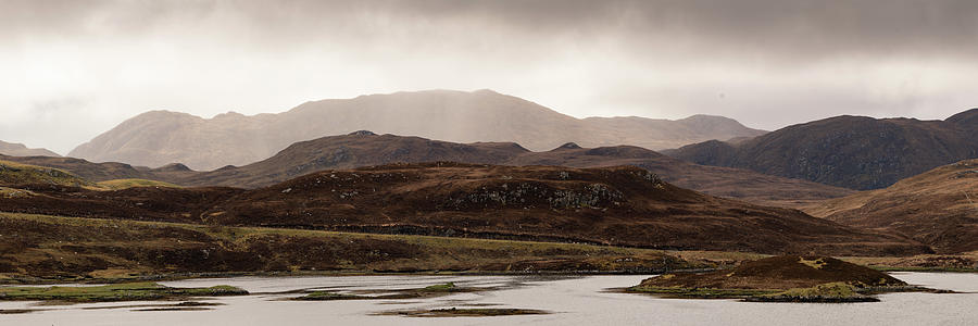 Isle of Harris and Lewis Loch and mountains Photograph by Sonny Ryse