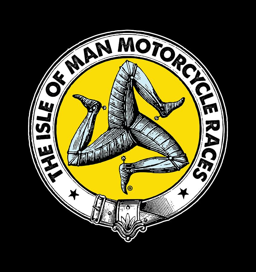 Isle of Man Motorcycle Races Digital Art by Gary Grayson