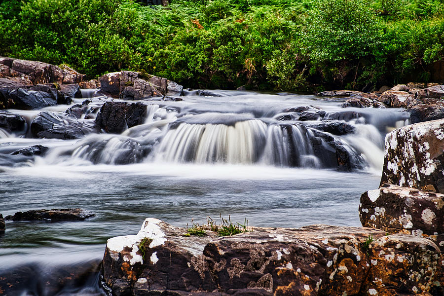 Isle of Mull Waterfall - Scotland Photograph by Stuart Litoff