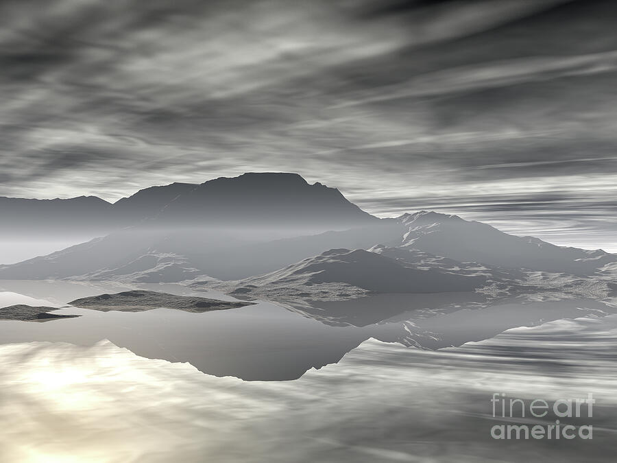 Isle of Serenity Digital Art by Phil Perkins
