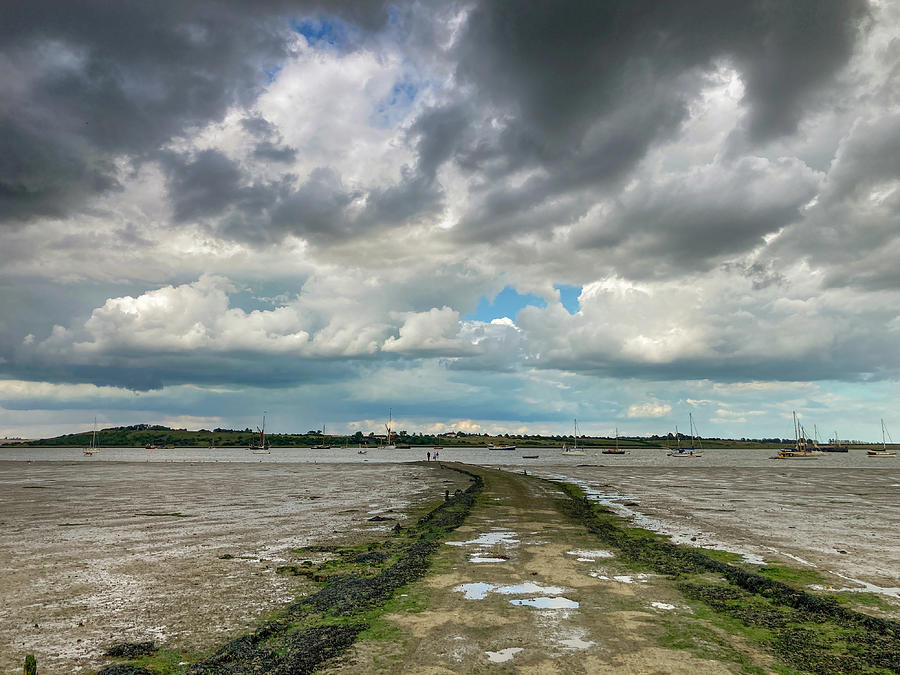 Isle of Sheppey from Harty Ferry Photograph by Gary Eason