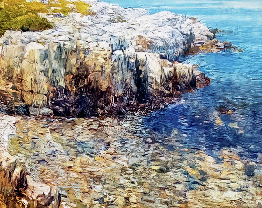 Isle of Shoals by Childe Hassam 1907 Painting by Childe Hassam