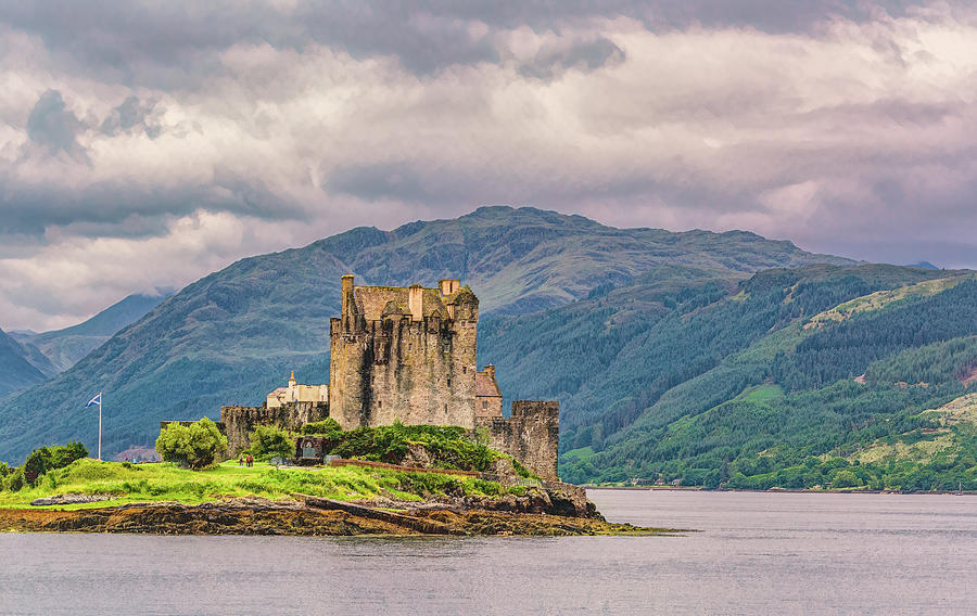 Isle of Skye, Eilean Donan Castle Photograph by Marcy Wielfaert