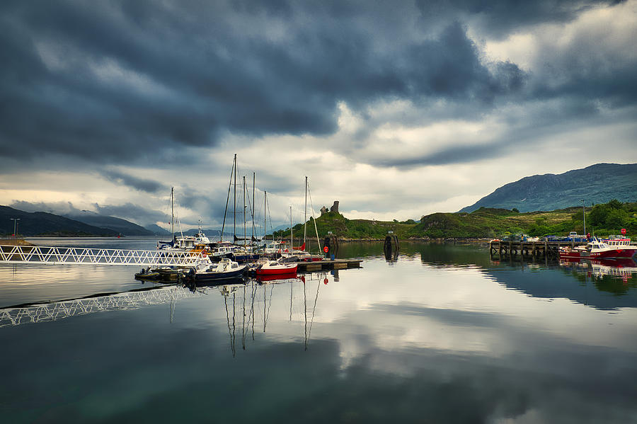 Boat Photograph - Isle of Skye Harbor - Scotland by Stuart Litoff