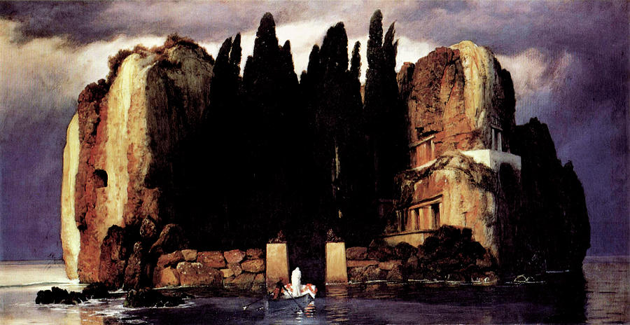 Isle of the Dead Painting by Arnold Brocklin