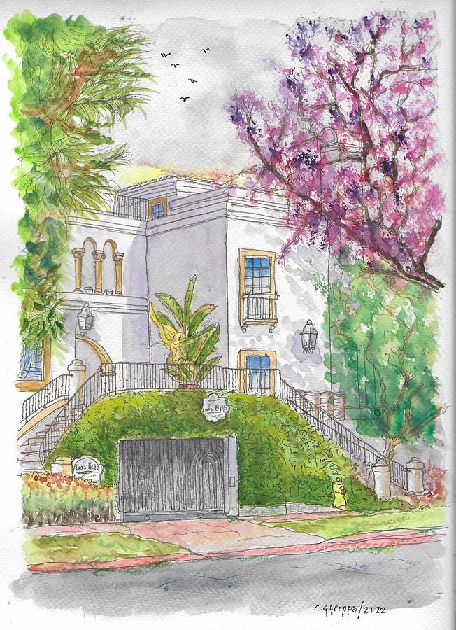 Isola Bella Townhouses, West Hollywood, California Painting