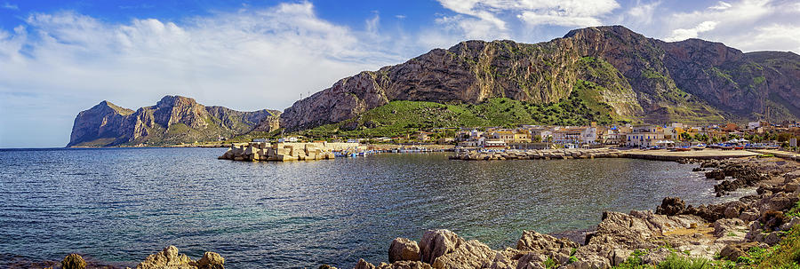 Isola delle Femmine Panorama Photograph by Ian Good