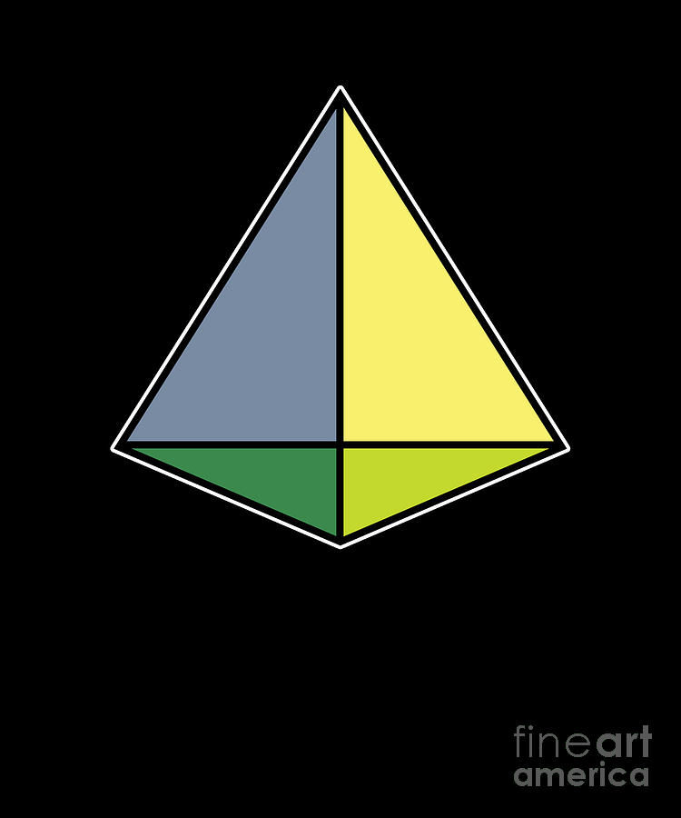 Isometric Form 2d Tetrahedron Geometric Shape Geometry Math Teacher