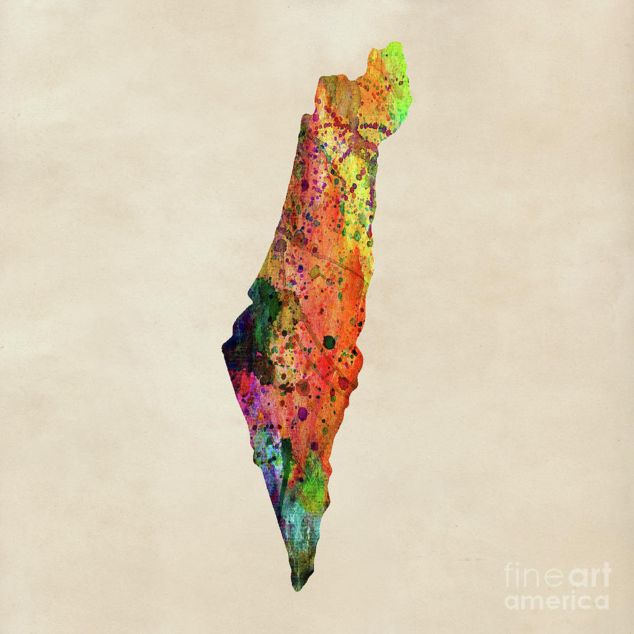 Cool Painting - Israel by Mark Ashkenazi