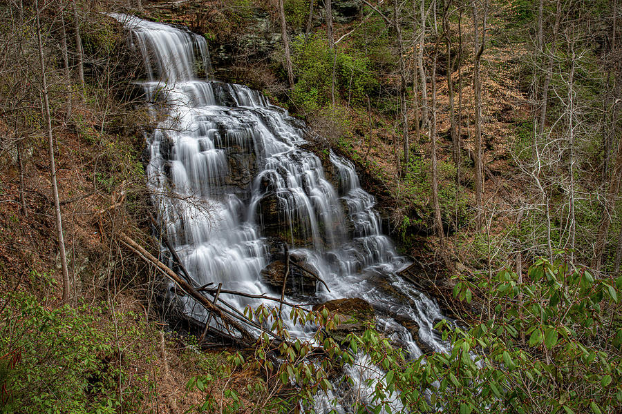 Issaqueena Falls Photograph by Robert J Wagner