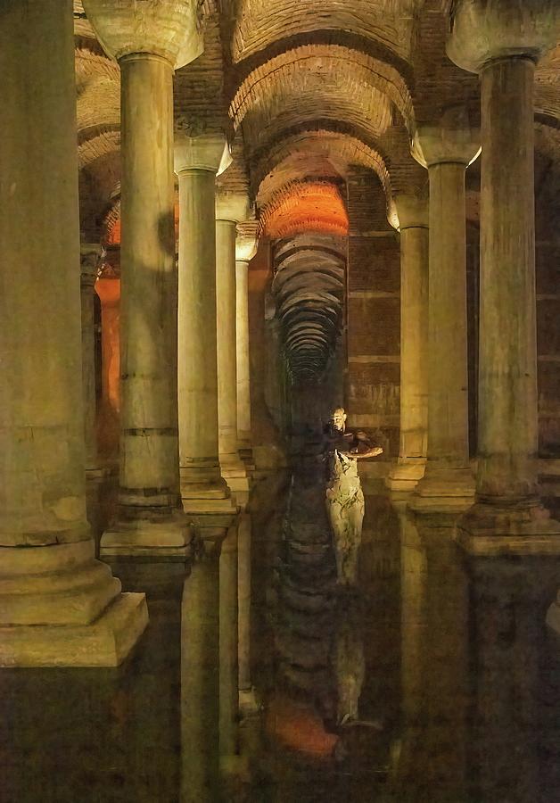 Istanbul Basilica Cistern Photograph by Rebecca Herranen