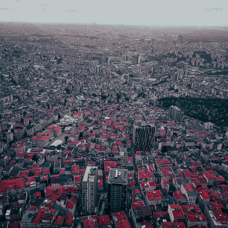 Istanbul from above Photograph by Ahmed Khamis - Fine Art America