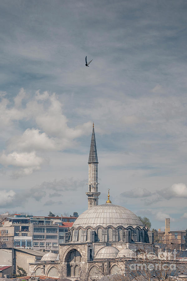 Architecture Photograph - Istanbul Rustem Pasha Mosque by Antony McAulay