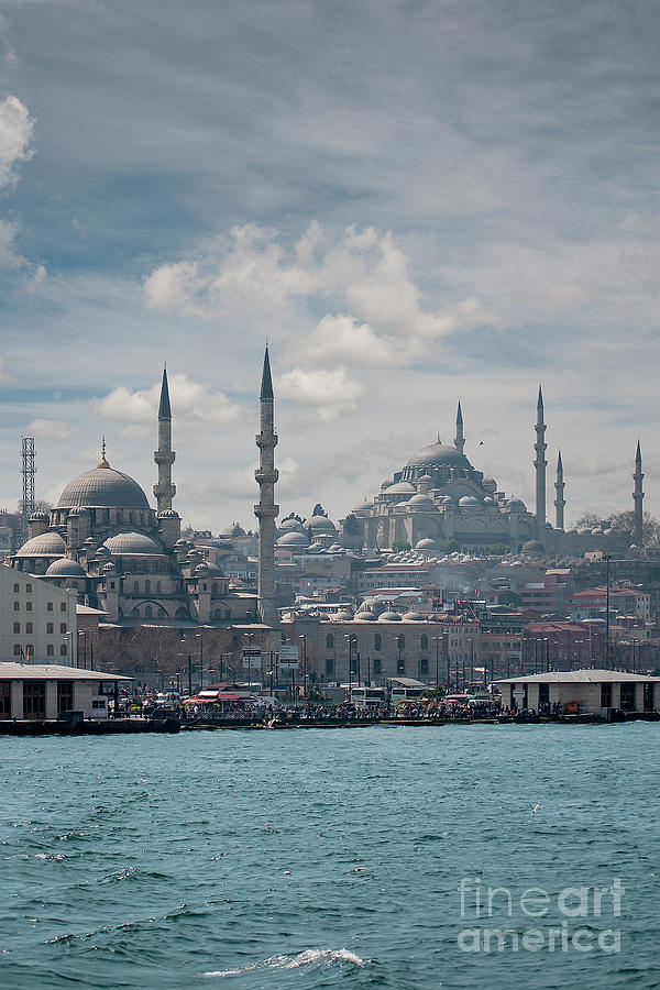 Istanbul Suleymaniye Mosque Skyline Photograph by Antony McAulay - Fine ...