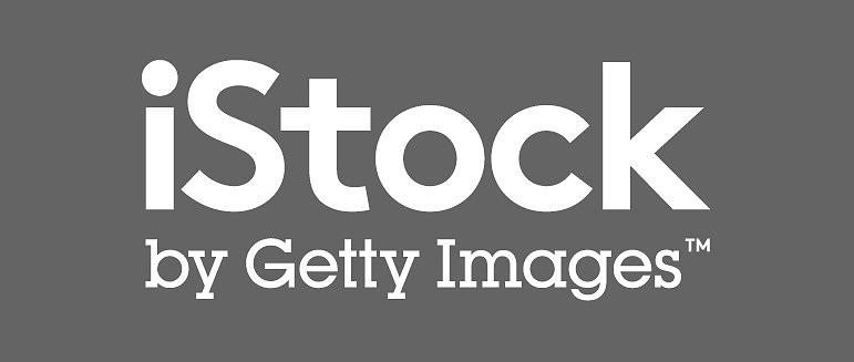 iStock White Logo Digital Art by Getty Images