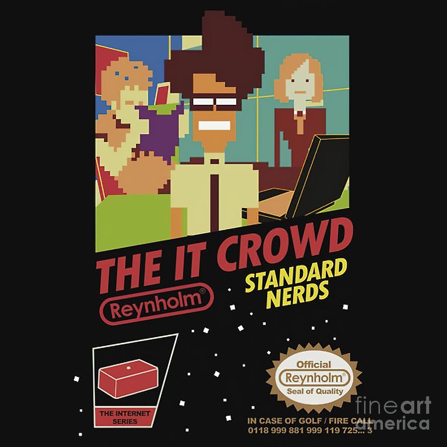 It Crowd Painting by Reynolds Jackson | Pixels