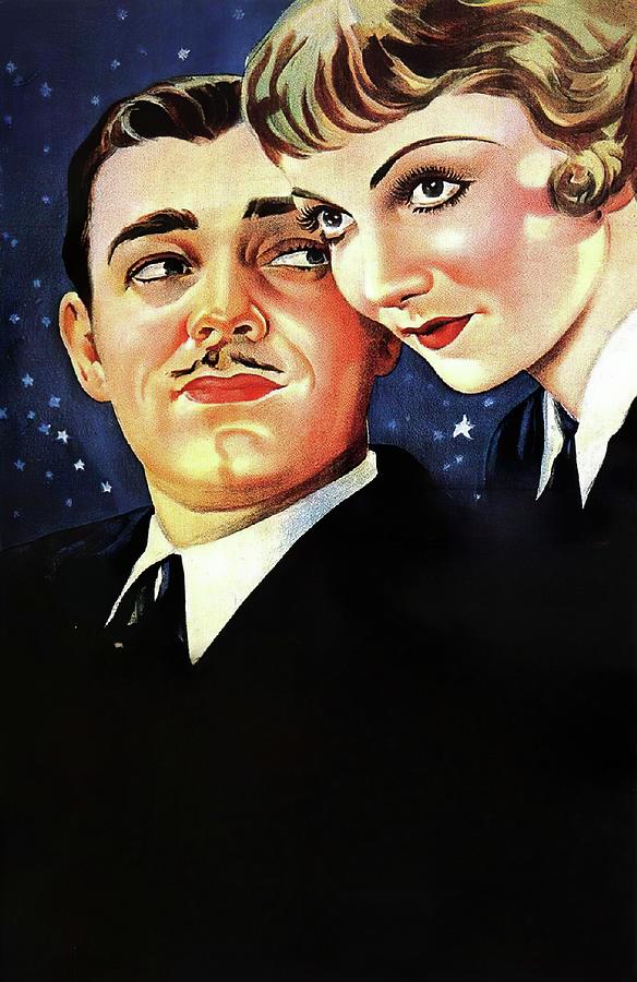 It Happened One Night, 1934 -c, movie poster painting Painting by Movie World Posters